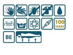 ABZ Multicare Ledikant Matras 60x120 cm