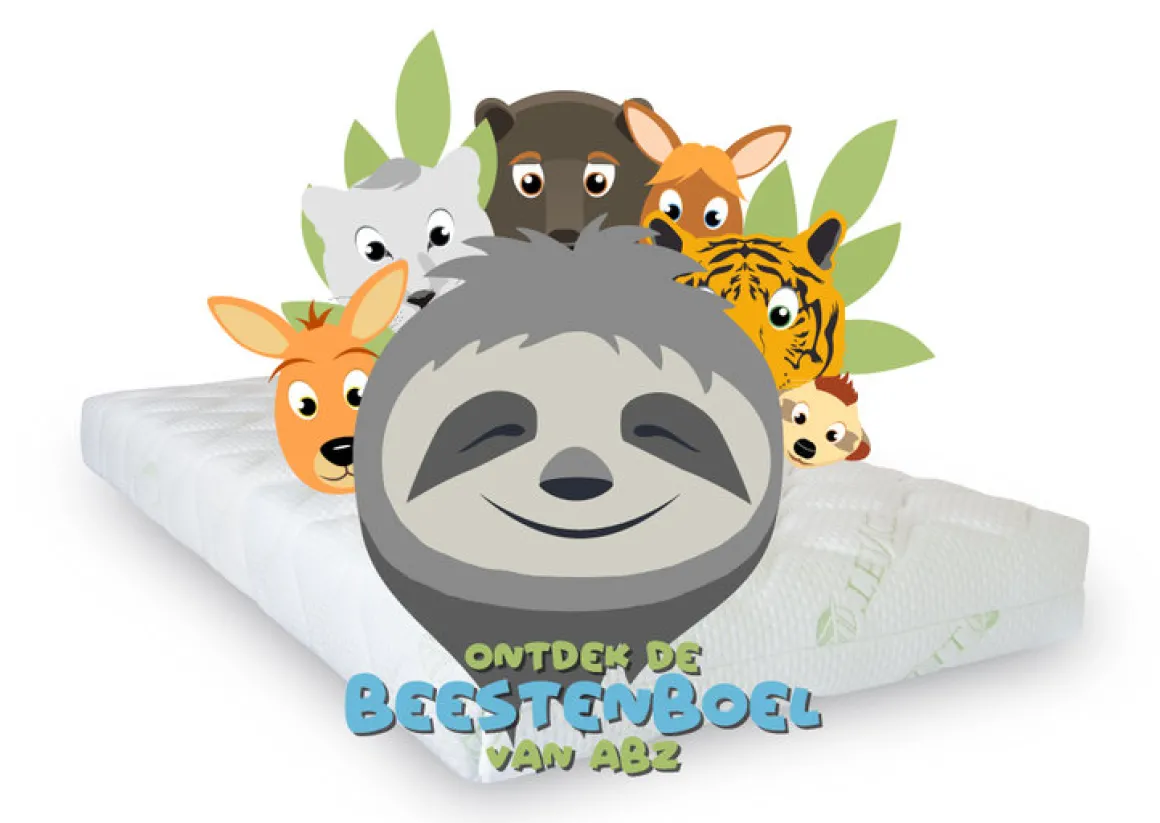 ABZ Tiger Koudschuim Ledikant Matras 60x120 cm