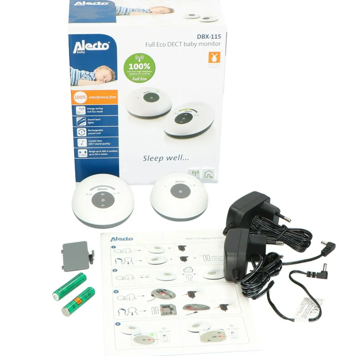 Alecto Full Eco Dect Babyfoon