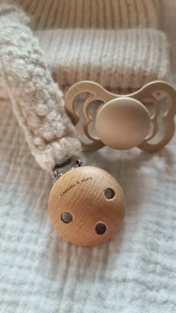 Animal Clip Teddy Off White