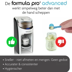Baby Brezza Formula Pro Advanced Baby Fles Maker Wit