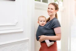 Babylonia Draagdoek Tricot-slen Bamboo Smokey Grey