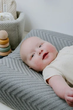 Baby's Only Aankleedkussenhoes Grace Nordic Blue 45 x 70 cm