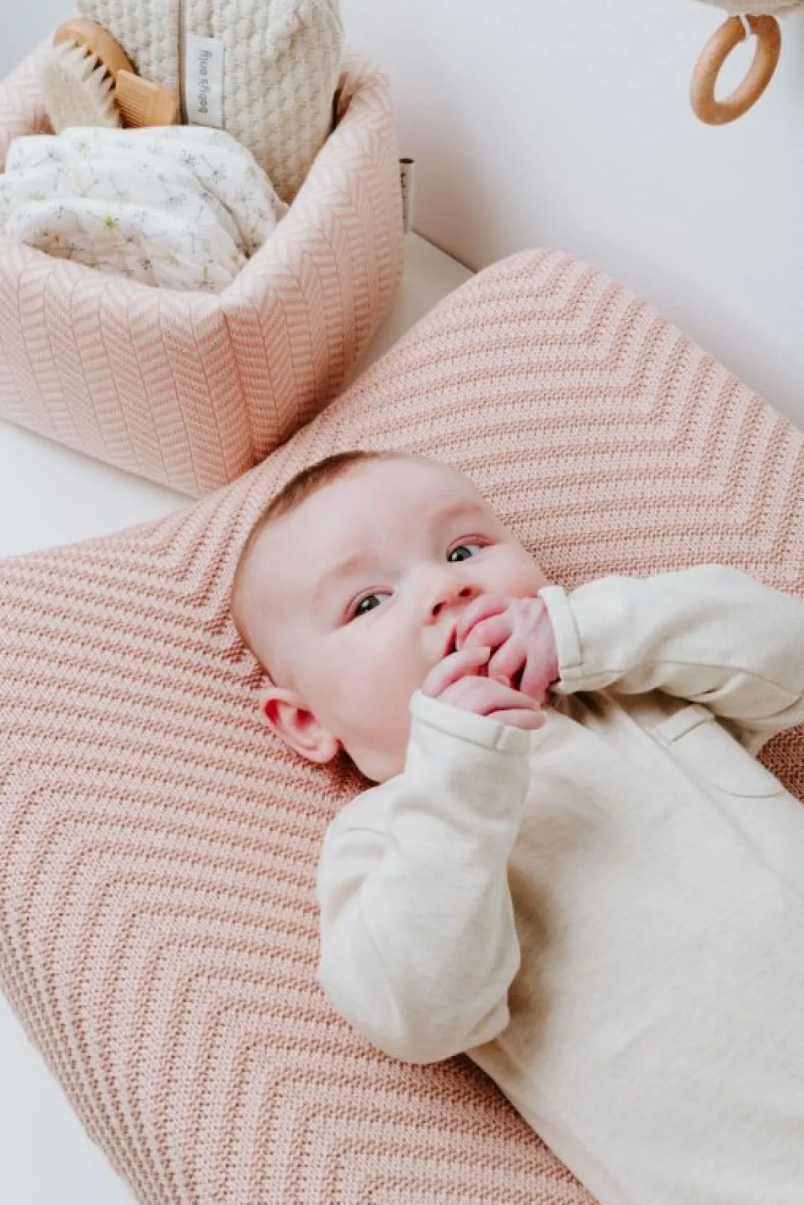 Baby's Only Aankleedkussenhoes Grace Beige 45 x 70 cm