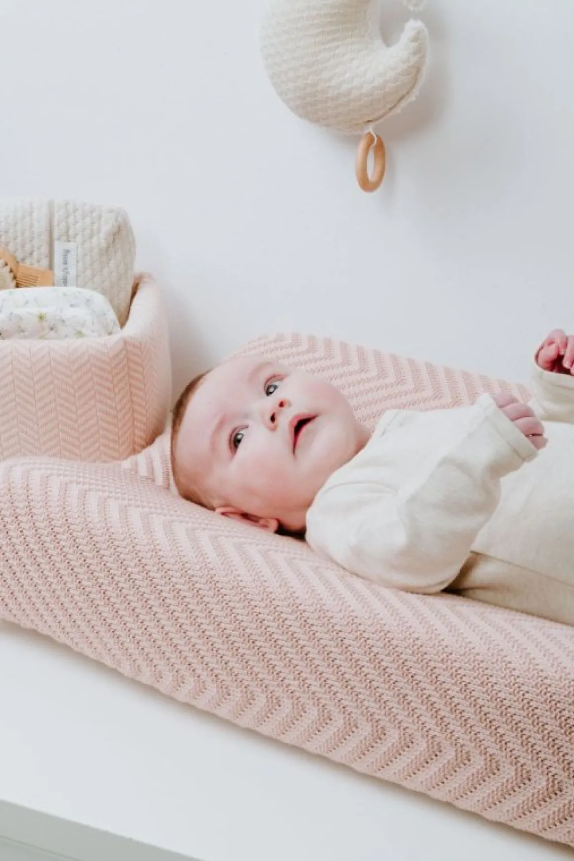 Baby's Only Aankleedkussenhoes Grace Beige 45 x 70 cm