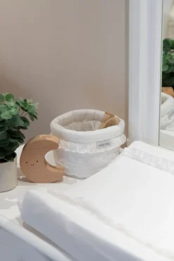 Baby's Only Aankleedkussenhoes Calm Wit - 45x70