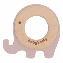Baby's Only Bijtring Olifant Oud Roze