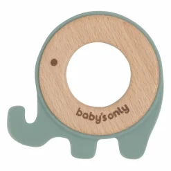 Baby's Only Bijtring Olifant Stonegreen
