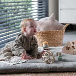 Baby's Only Boxkleed Cozy Urban Green - 75x95