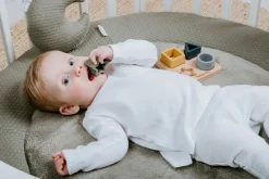 Baby's Only Boxkleed Rond Sky Urban Green 95 cm