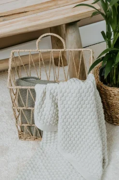 Baby's Only Ledikant Deken Sky Chunky Warm Linen 100 x 135 cm