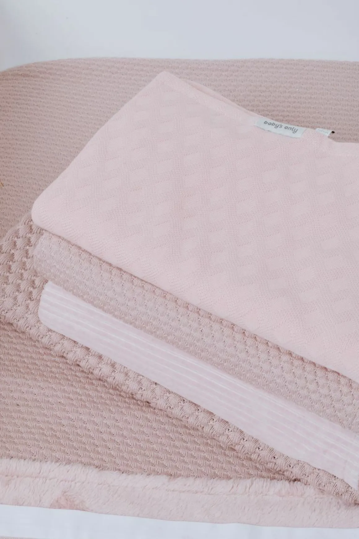 Baby's Only Ledikant Deken Teddy Sky Oud Roze 100 x 135 cm