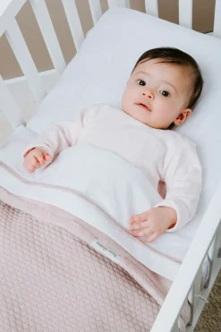 Baby's Only Ledikant Deken Teddy Sky Oud Roze 100 x 135 cm