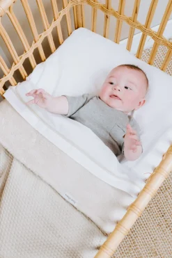 Baby's Only Ledikant Deken Teddy Sky Warm Linen 100 x 135 cm