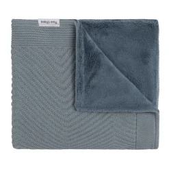 Baby's Only Ledikantdeken Teddy Grace Nordic Blue 100 x 135 cm