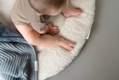 Baby's Only Ledikantdeken Teddy Grace Nordic Blue 100 x 135 cm