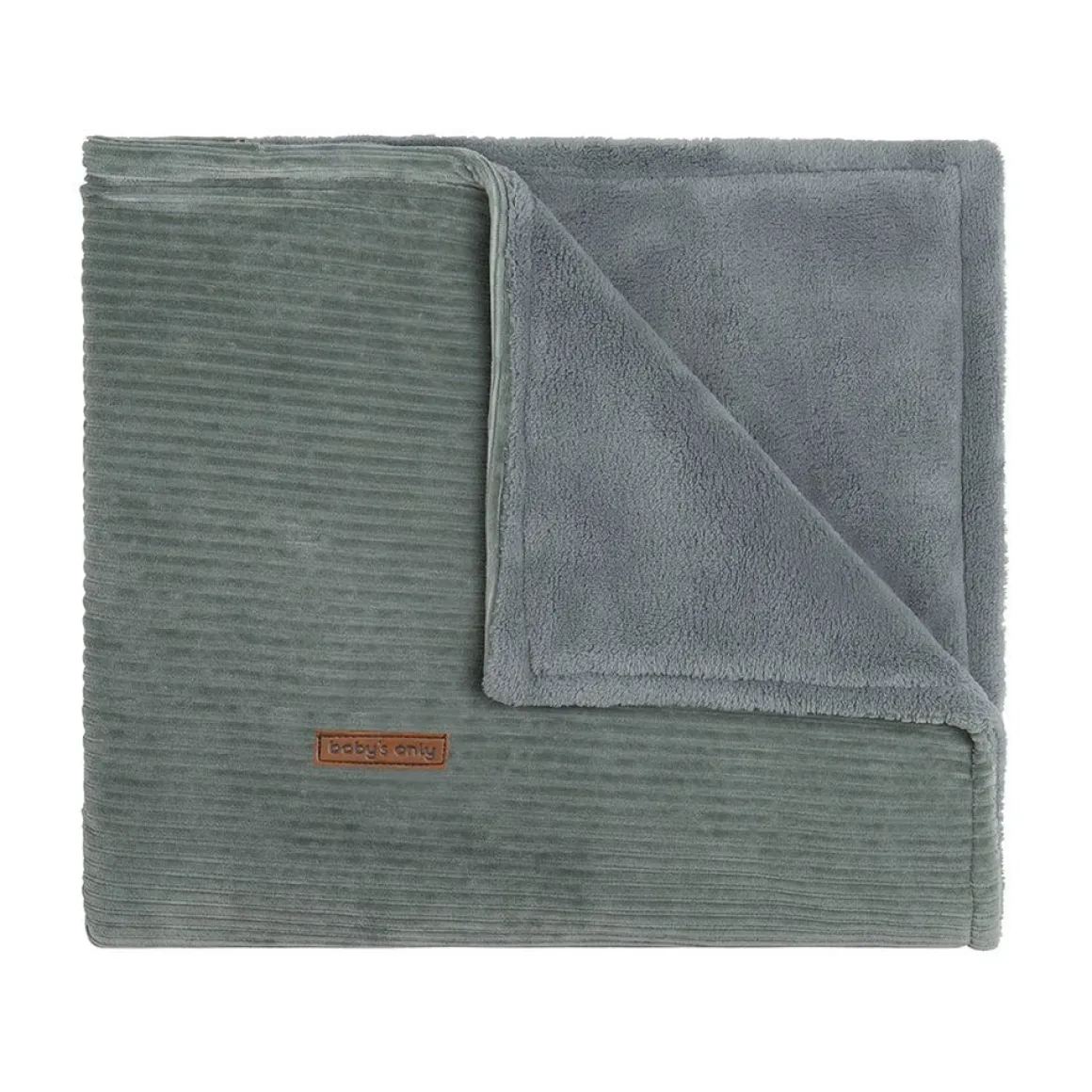 Baby's Only Ledikantdeken Teddy Sense Zeegroen 100 x 135 cm