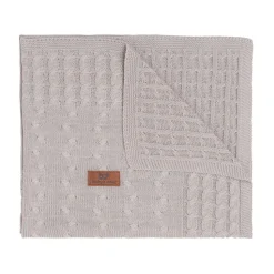 Baby's Only Ledikantdeken Cable Leem 100 x135 cm