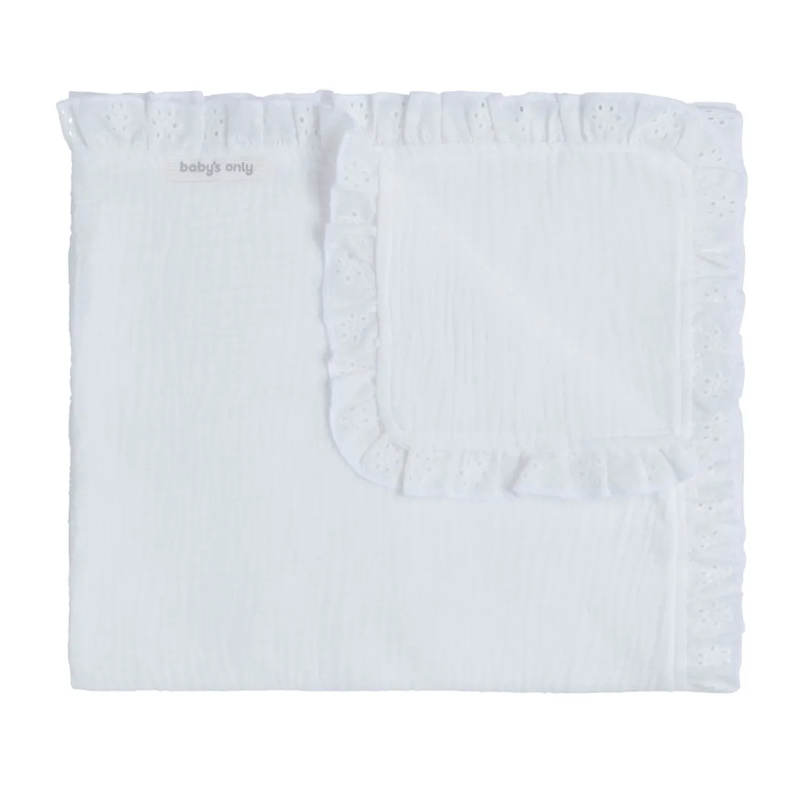 Baby's Only Ledikantdeken Calm Wit 100x135