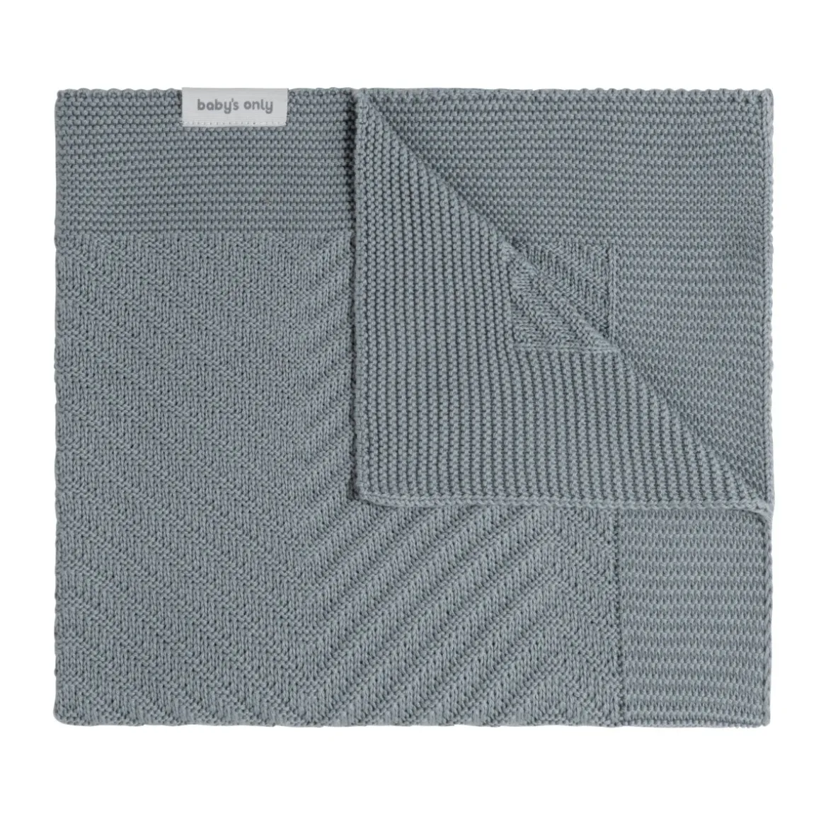 Baby's Only Ledikantdeken Grace Nordic Blue 100 x 135 cm