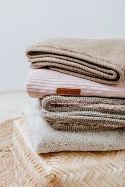 Baby's Only Ledikantdeken Teddy Sense Oud Roze