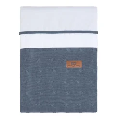 Baby's Only Ledikantlaken Gebreide Bies Granit 120x150 cm
