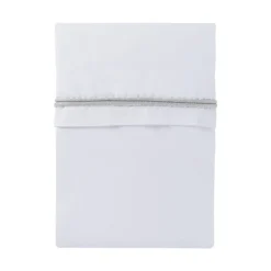 Baby's Only Ledikantlaken Gebreide Bies Zilvergrijs Wit