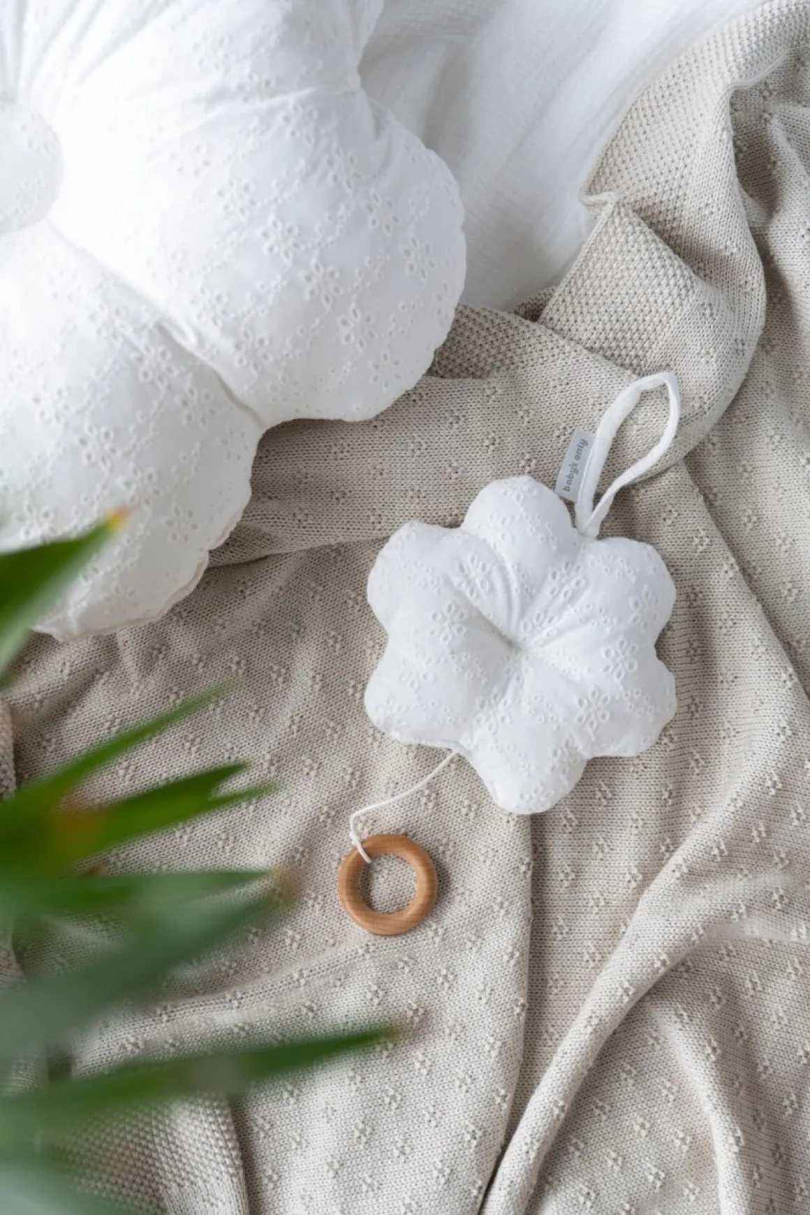 Baby's Only Muziekdoosje Bloem Calm Wit