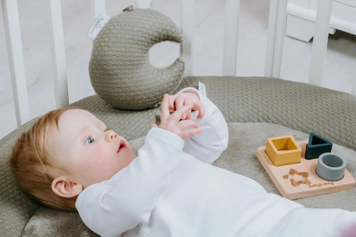 Baby's Only Muziekdoosje Maan Sky Urban Green