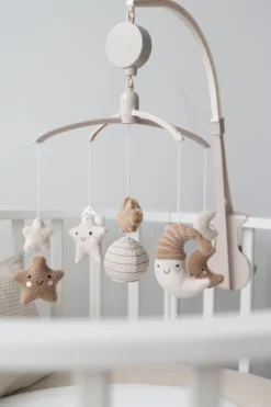 Baby's Only Muziekmobiel Heaven Clay/Warm Linen