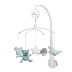 Baby's Only Muziekmobiel Stonegreen/Mint/Wit