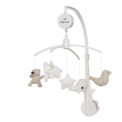 Baby's Only Muziekmobiel Zand/Wolwit/Wit
