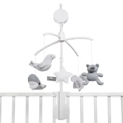 Baby's Only Muziekmobiel Zilvergrijs