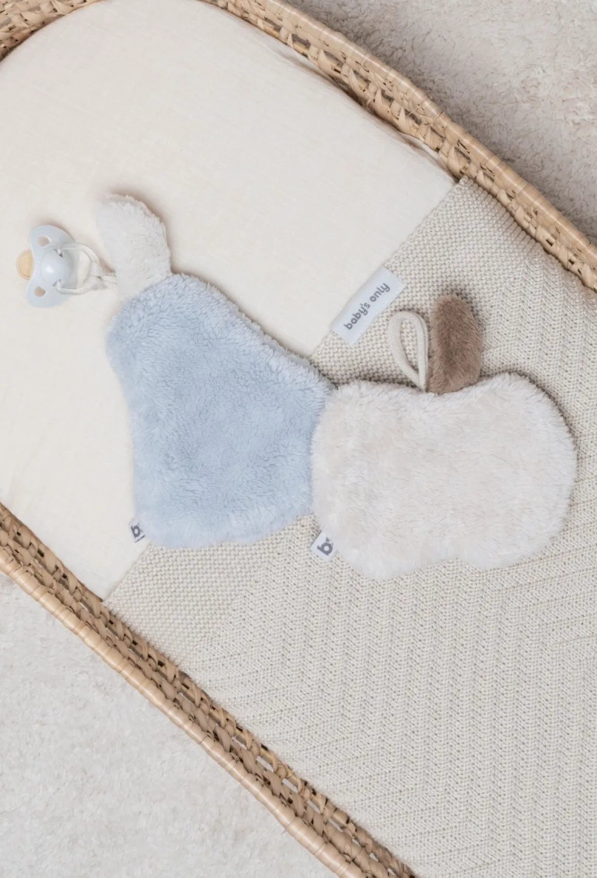 Baby's Only Speendoekje Appel Cozy Oud Roze