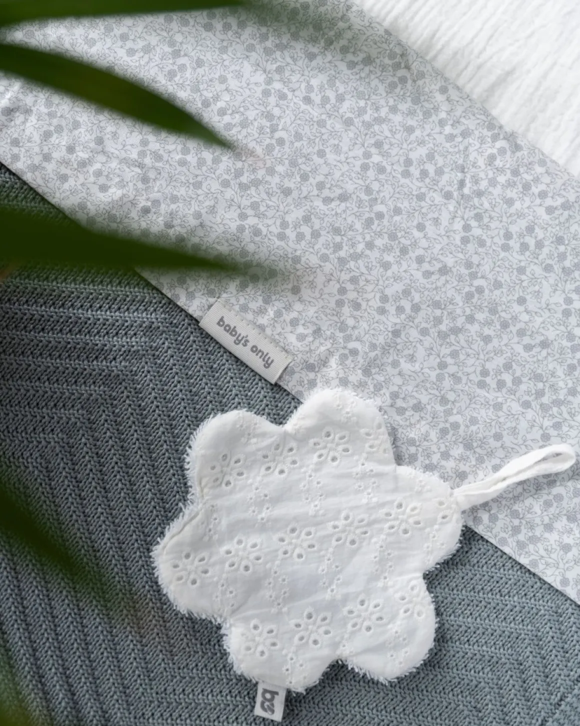 Baby's Only Speendoekje Bloem Calm Wit