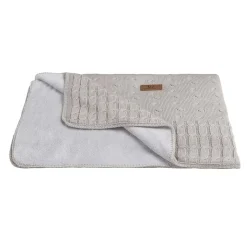 Baby's Only Wiegdeken Cable Teddy Leem 95x70 cm