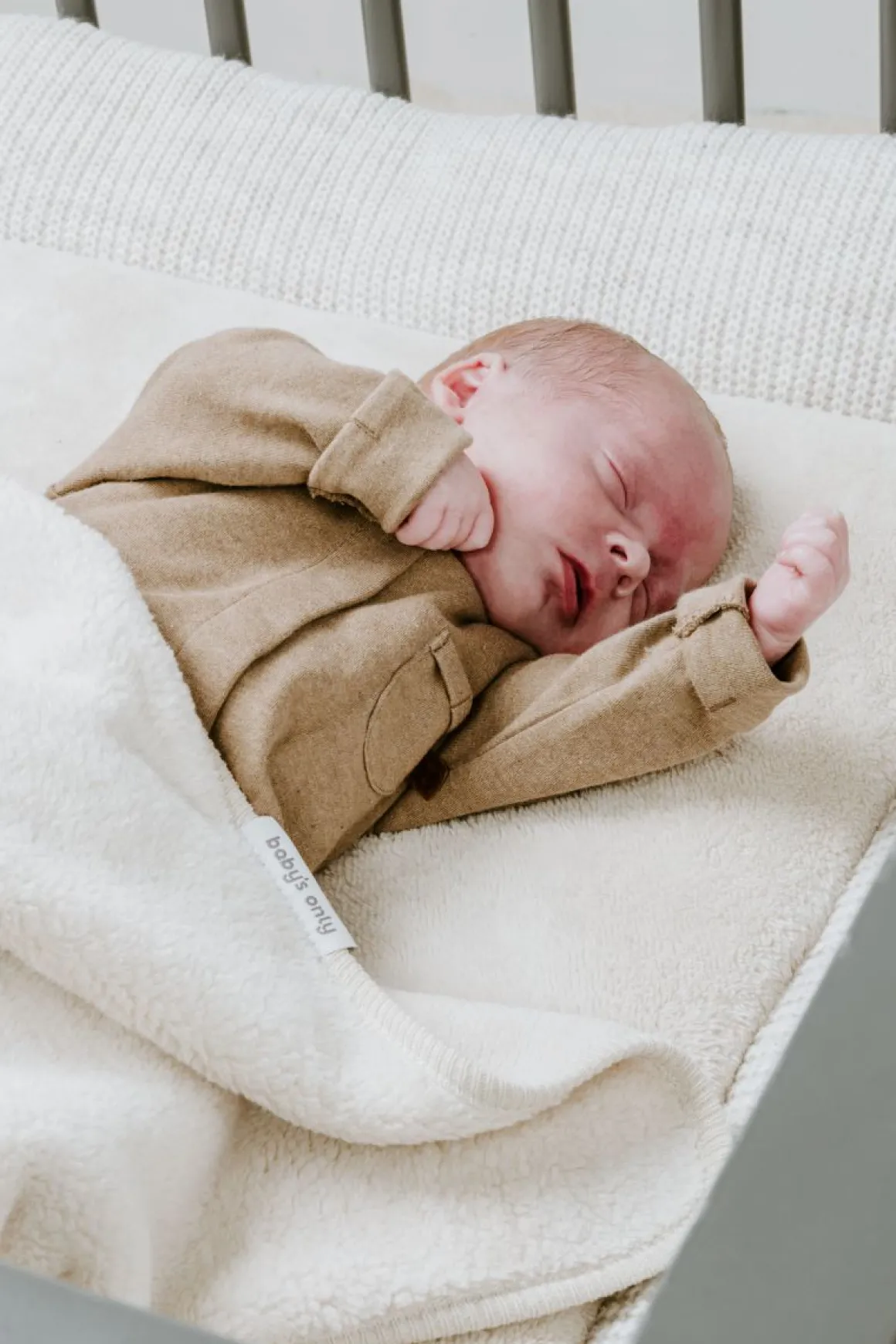 Baby's Only Wiegdeken Cozy Misty Blue 70 x 95 cm