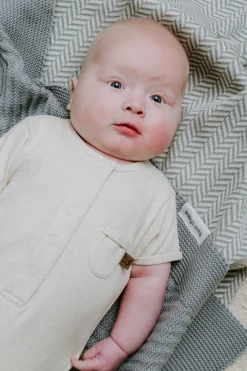 Baby's Only Wiegdeken Grace Nordic Blue 70 x 95 cm