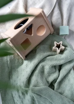 Baby's Only Wiegdeken Mood Laurel Green 70 x 95 cm