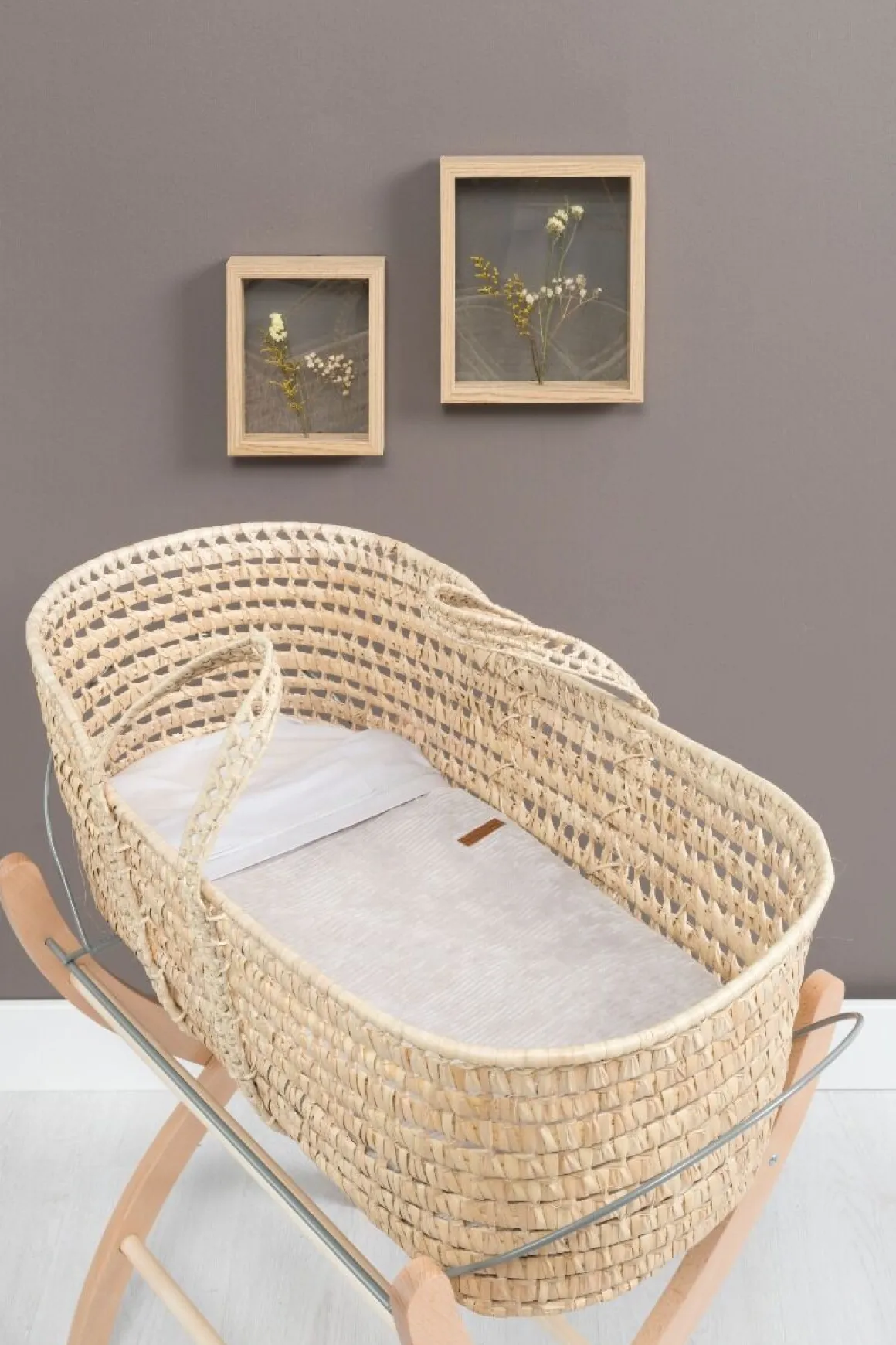 Baby's Only Wiegdeken Sense Kiezelgrijs 70x95 cm