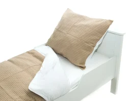 Babywellness Dekbedovertrek Junior Honey Cream 120 x 150 cm