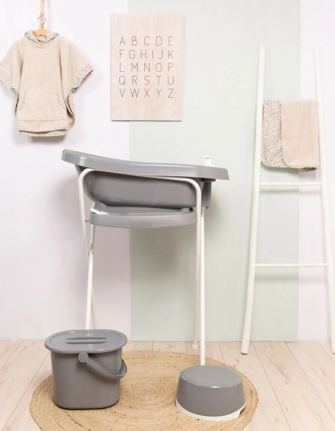 Bebe Jou Badthermometer Fabulous Griffin Grey