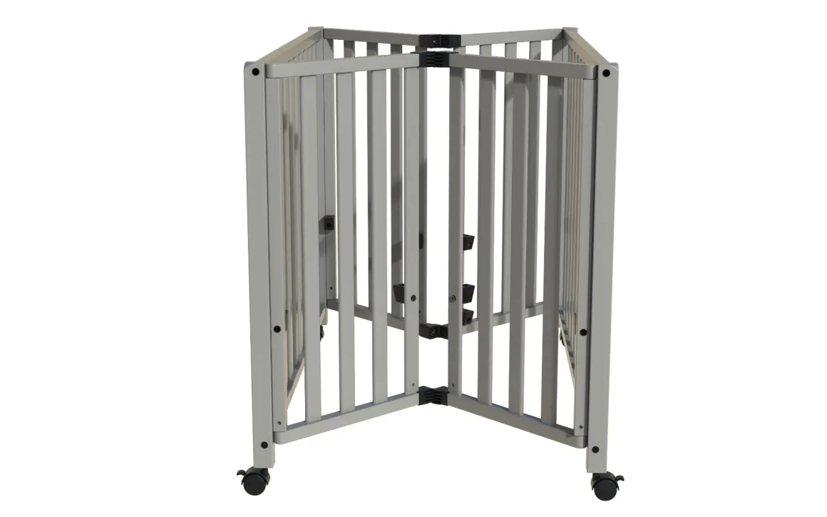 Bebies First Baby Box Met Wieltjes Sarah Clay 76 x 95 cm Met Matras