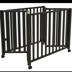 Bebies First Baby Box Met Wieltjes Sarah Zwart 76 x 95 cm