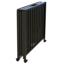 Bebies First Baby Box Met Wieltjes Sarah Zwart 76 x 95 cm