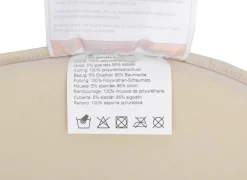 Bebies First Baby Hoofdkussen Beige