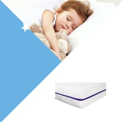 Bebies First Ledikant Matras 70 x 130 cm Koudschuim Ademend En Ventilerend