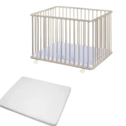 Bebies First Opvouwbare Baby Box Liam Clay Met Matras