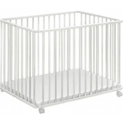 Bebies First Opvouwbare Baby Box Liam Wit Met Matras