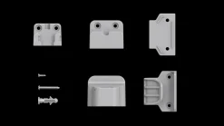 Bebies First Traphek Oprolbaar Grijs